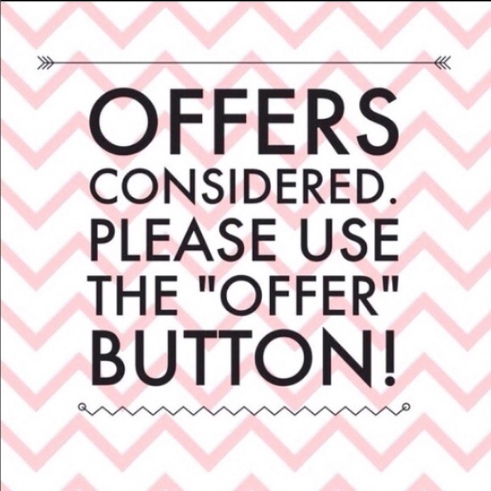 All offers are considered!!